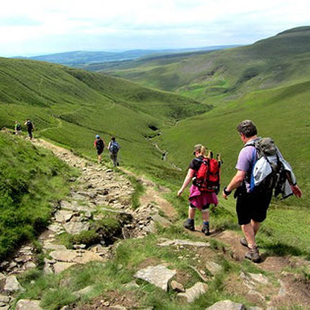 Walking in the Peak District